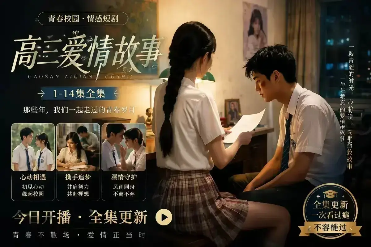 《B中爱情故事》AI短剧完整版未删减 - 4KHDR画质在线观看 - 百度网盘资源下载 - 高清版每集戳心