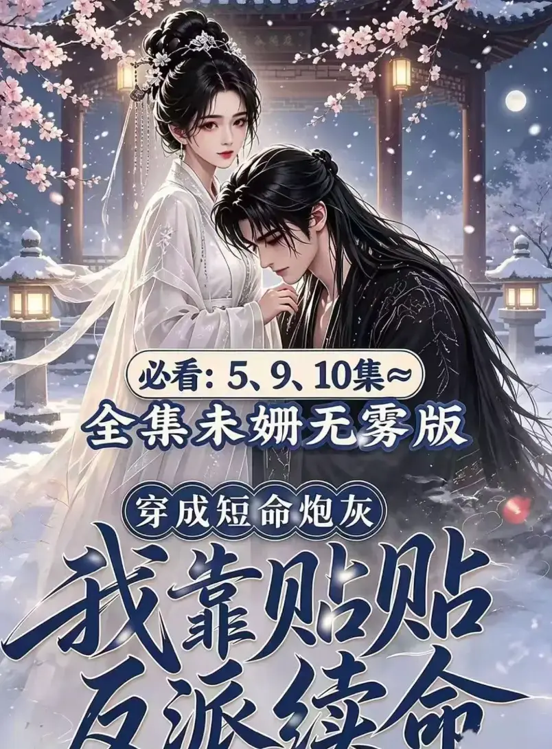 AI漫剧穿书超甜爽剧《穿成短命炮灰我靠贴贴反派续命》未删减高清全集-完整版免费看无广告-资源网盘播放在线追剧穿成短命炮灰我靠贴贴反派续命